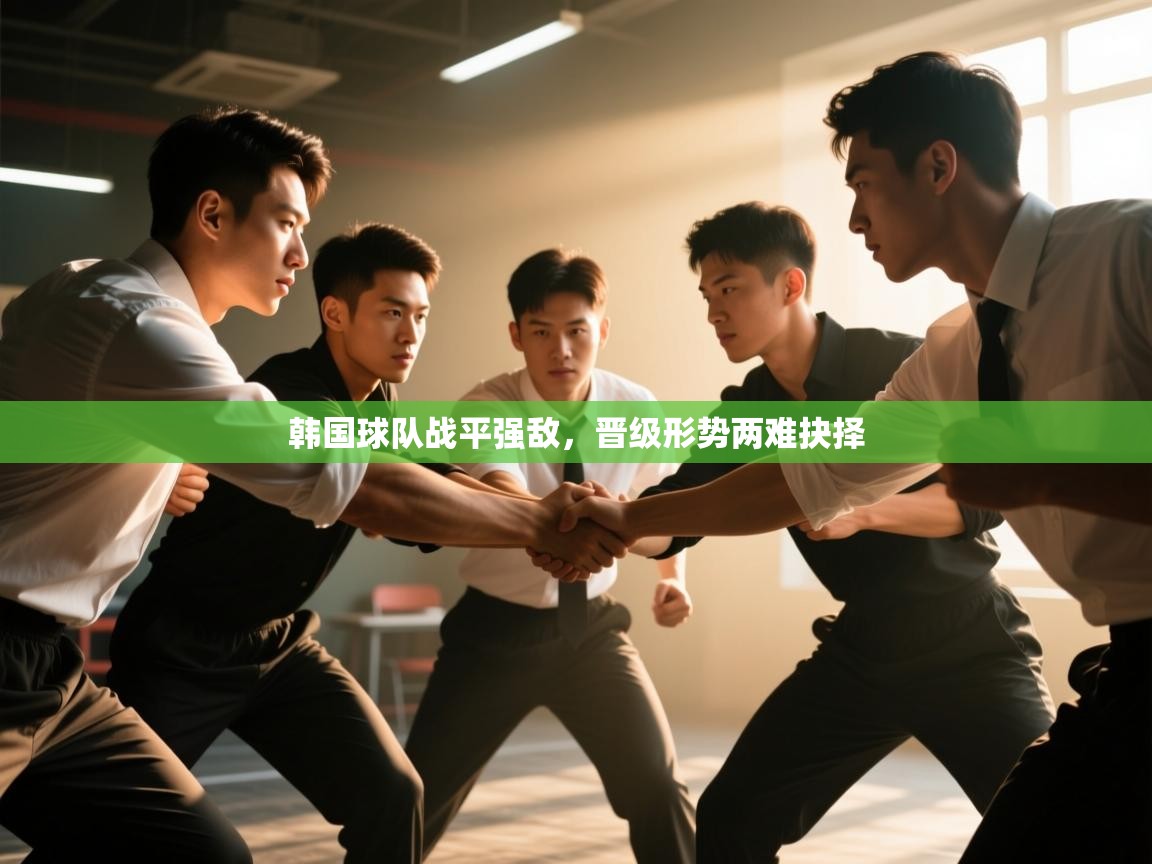 韩国球队战平强敌，晋级形势两难抉择